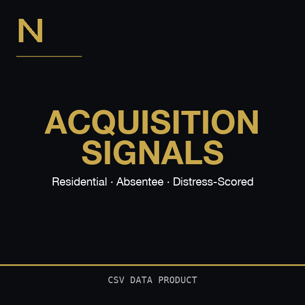 Acquisition Signals